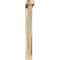 Ekena Millwork Traditional Block Rough Sawn Bracket w/ Offset Brace, Douglas Fir, 4"W x 24"D x 32"H BKT0402X24X32TRA05RDF - alternate 3